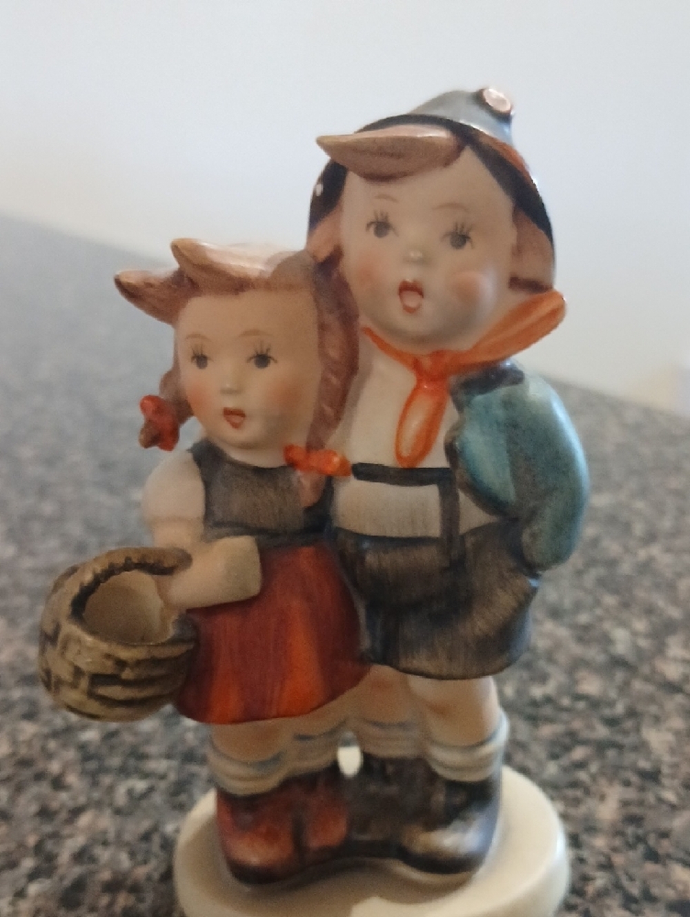 Vintage Hummel Porcelain Suprise